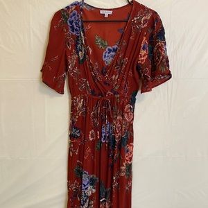 Patrons of Peace floral maxi dress